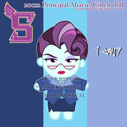 Size: 1280x1280 | Tagged: safe, artist:jjwantan7, imported from derpibooru, principal abacus cinch, human, equestria girls, friendship games, fanart, g4, humanized