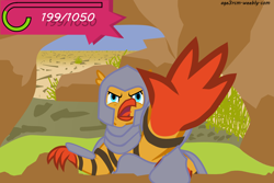 Size: 3000x2000 | Tagged: safe, artist:age3rcm, imported from twibooru, oc, hippogriff, hippogriff oc, image, png, rock, vector