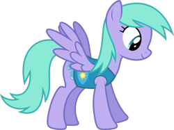 Size: 8646x6467 | Tagged: safe, artist:starryshineviolet, imported from derpibooru, icy rain, pegasus, pony, winter wrap up, absurd resolution, background pony, female, flying, mare, simple background, solo, spread wings, transparent background, vector, wings, winter wrap up vest