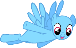 Size: 441x279 | Tagged: safe, artist:softybases, imported from derpibooru, oc, oc only, pegasus, pony, bald, base, blank flank, female, flying, g4, mare, no eyelashes, open mouth, open smile, simple background, smiling, solo, transparent background