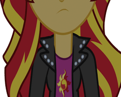 Size: 3142x2520 | Tagged: safe, edit, edited screencap, editor:homersimpson1983, imported from derpibooru, screencap, sunset shimmer, human, equestria girls, background removed, female, g4, not a vector, solo