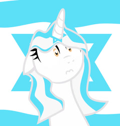 Size: 749x782 | Tagged: safe, artist:shawarmacat, imported from derpibooru, pony, israel, nation ponies, ponified, solo