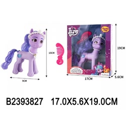 Size: 800x800 | Tagged: safe, imported from derpibooru, izzy moonbow, earth pony, unicorn, accessory, bootleg, chinese, cute, g5, izzybetes, jewelry, necklace, photo, toy, unlicensed