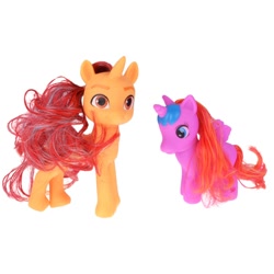 Size: 800x800 | Tagged: safe, imported from derpibooru, alicorn, unicorn, bootleg, brushable, cute, g5, photo, toy, unlicensed