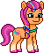Size: 50x60 | Tagged: safe, artist:malarkey, imported from derpibooru, sunny starscout, earth pony, pony, animated, female, g5, mare, pixel art, simple background, solo, sprite, transparent background