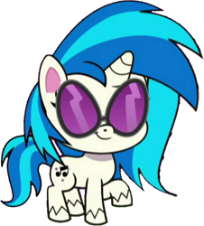 Size: 433x480 | Tagged: safe, artist:pascalmulokozi2, edit, edited screencap, imported from derpibooru, screencap, dj pon-3, vinyl scratch, pony, unicorn, my little pony: pony life, whoof-dunnit, background removed, female, g4.5, mare, not a vector, simple background, solo, transparent background