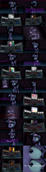 Size: 3840x14034 | Tagged: safe, artist:fazbearsparkle, imported from derpibooru, cozy glow, lord tirek, queen chrysalis, twilight sparkle, alicorn, centaur, changeling, changeling queen, pony, taur, comic:mlp in special strike rebellion, the ending of the end, 3d, alicornified, comic, cozycorn, crossover, five nights at freddy's, golden freddy, pinpoint eyes, race swap, source filmmaker, statue, the chief (animatronic), the special strike, the special strike rebellion, thehottest dog, twilight sparkle (alicorn), ultimate chrysalis