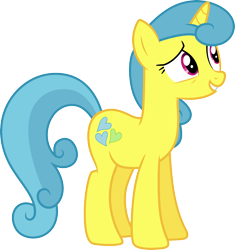 Size: 3000x3185 | Tagged: safe, artist:cloudy glow, imported from derpibooru, lemon hearts, pony, unicorn, for whom the sweetie belle toils, .ai available, female, mare, simple background, solo, transparent background, vector