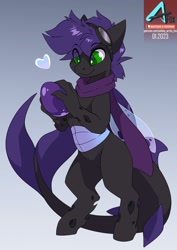 Size: 777x1100 | Tagged: safe, artist:arctic-fox, imported from derpibooru, oc, oc only, oc:raven stargazer, changeling, purple changeling, solo