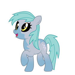 Size: 1200x1200 | Tagged: safe, artist:prixy05, imported from derpibooru, derpy hooves, kelpie, black sclera, kelpiefied, simple background, solo, species swap, transparent background, vector