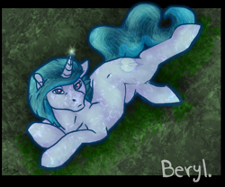 Size: 600x500 | Tagged: safe, artist:beryl, imported from derpibooru, oc, oc only, oc:beryl, pony, unicorn, solo