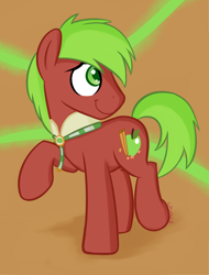 Size: 1000x1315 | Tagged: safe, artist:cottonsulk, imported from derpibooru, apple cinnamon, earth pony, pony, male, solo, stallion