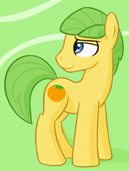 Size: 1000x1322 | Tagged: safe, artist:cottonsulk, imported from derpibooru, mosely orange, uncle orange, earth pony, pony, male, solo, stallion