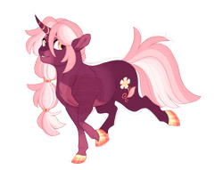 Size: 3412x2600 | Tagged: safe, artist:gigason, imported from derpibooru, oc, oc only, oc:daisy dream, pony, unicorn, female, mare, offspring, parent:cheerilee, simple background, solo, transparent background