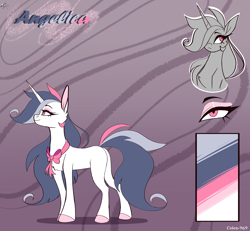 Size: 2700x2500 | Tagged: safe, artist:celes-969, imported from derpibooru, oc, oc only, pony, unicorn, butt, horn, plot, reference sheet, solo, unicorn oc