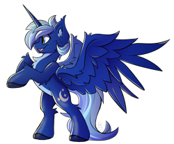 Size: 1800x1500 | Tagged: safe, artist:starcasteclipse, imported from derpibooru, oc, oc only, alicorn, pony, alicorn oc, horn, male, simple background, smiling, solo, transparent background, wings