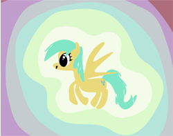 Size: 3007x2365 | Tagged: safe, artist:mandumustbasukanemen, imported from derpibooru, sunshower raindrops, pegasus, pony, abstract, female, mare, psychedelic, smiling, solo, spread wings, wings
