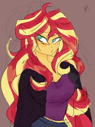 Size: 1536x2048 | Tagged: safe, artist:reepolars, imported from derpibooru, sunset shimmer, human, equestria girls, female, solo