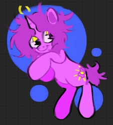 Size: 1185x1315 | Tagged: safe, artist:rennynation, imported from derpibooru, oc, oc only, oc:sungaze, pony, unicorn, looking at you, smiling, solo