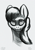 Size: 2480x3508 | Tagged: safe, artist:allenwhyhost, artist:seekernight, imported from derpibooru, oc, earth pony, pony, black and white, fangs, grayscale, monochrome, solo