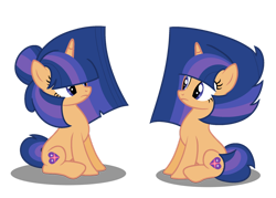 Size: 1280x916 | Tagged: safe, artist:stack-of-cookies, imported from derpibooru, oc, oc only, oc:starry sparkle, unicorn, base used, female, mare, offspring, parent:flash sentry, parent:twilight sparkle, parents:flashlight, self paradox, self ponidox, simple background, solo, transparent background