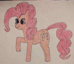 Size: 3000x2620 | Tagged: safe, artist:captain conundrum, pinkie pie, /bale/, solo, traditional art