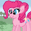 Size: 64x64 | Tagged: safe, artist:reinbou, imported from derpibooru, pinkie pie, earth pony, pony, cute, diapinkes, pixel art, solo