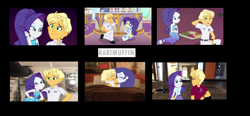Size: 2840x1314 | Tagged: safe, artist:yungdeez, imported from derpibooru, rarity, human, equestria girls, collage, female, holiday, male, ragamuffin (g4), rarimuffin, shipping, straight, valentine's day
