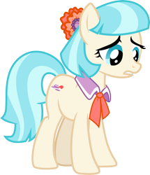 Size: 3000x3482 | Tagged: safe, artist:cloudy glow, imported from derpibooru, coco pommel, earth pony, pony, made in manehattan, .ai available, female, high res, mare, simple background, solo, transparent background, vector
