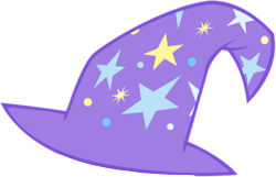 Size: 434x280 | Tagged: safe, artist:rarity6195, imported from derpibooru, clothes, hat, no pony, object, simple background, transparent background, trixie's hat, vector