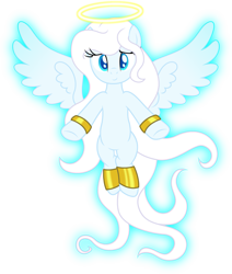 Size: 2075x2447 | Tagged: safe, artist:badumsquish, derpibooru exclusive, imported from derpibooru, oc, oc only, oc:zophiel, angel pony, original species, angel, bangles, bipedal, blushing, bracelet, female, floating wings, glowing, gold, halo, heart, holiday, jewelry, long eyelashes, long mane, mare, open arms, show accurate, simple background, smiling, solo, spread wings, transparent background, wings