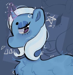 Size: 1901x1945 | Tagged: safe, artist:stanleyiffer, imported from derpibooru, trixie, pony, unicorn, fluffy, solo