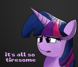 Size: 1830x1569 | Tagged: safe, artist:nonnyanon, twilight sparkle, sad, text