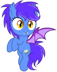 Size: 2760x3510 | Tagged: safe, artist:strategypony, imported from derpibooru, oc, oc only, oc:evening lily, bat pony, pony, bat pony oc, bat wings, cute, female, filly, flying, foal, looking at you, messy mane, simple background, solo, transparent background, wings