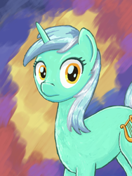 Size: 1500x2000 | Tagged: safe, artist:jusussi, imported from derpibooru, lyra heartstrings, pony, unicorn, background pony, g4, simple background