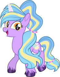 Size: 6781x8687 | Tagged: safe, artist:shootingstarsentry, imported from derpibooru, oc, oc only, oc:nova starshine, pony, unicorn, absurd resolution, cute, female, g5, heart, heart eyes, mare, ocbetes, simple background, solo, transparent background, unshorn fetlocks, wingding eyes