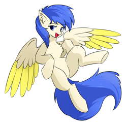 Size: 2740x2700 | Tagged: safe, artist:crystal eve, imported from derpibooru, oc, oc only, oc:yun fluttershy, pegasus, belly, chest fluff, featureless crotch, female, mare, pegasus oc, pet tag, simple background, solo, white background