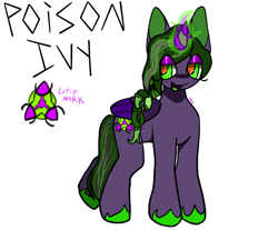 Size: 1108x918 | Tagged: safe, artist:maggot, imported from derpibooru, oc, oc only, oc:poison ivy, alicorn, pony, colored hooves, cutie mark, female, fire, folded wings, lidded eyes, magic, mare, open mouth, open smile, reference sheet, simple background, smiling, solo, unshorn fetlocks, white background, wings