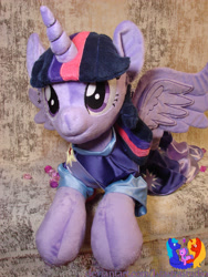 Size: 2304x3072 | Tagged: safe, artist:1stastrastudio, imported from derpibooru, twilight sparkle, alicorn, pony, the last problem, clothes, coronation dress, dress, irl, photo, plushie, second coronation dress, solo, twilight sparkle (alicorn)