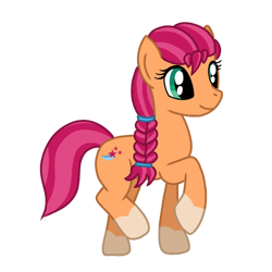 Size: 550x550 | Tagged: safe, artist:pumpkinpetalpie, imported from derpibooru, sunny starscout, earth pony, pony, cute, female, g5, simple background, solo, sunnybetes, transparent background