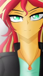 Size: 1080x1920 | Tagged: safe, artist:xlist276, imported from derpibooru, sunset shimmer, human, equestria girls, female, solo