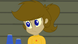 Size: 1439x810 | Tagged: safe, artist:fuckomcfuck, edit, edited screencap, imported from derpibooru, screencap, oc, oc:doodles, human, equestria girls, solo