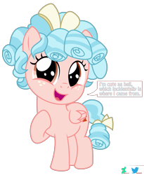 Size: 6600x8049 | Tagged: safe, artist:kuren247, imported from derpibooru, cozy glow, pegasus, pony, cozybetes, cute, daaaaaaaaaaaw, female, filly, foal, folded wings, happy, hoof on chest, implied hell, looking at you, pure concentrated unfiltered evil of the utmost potency, pure unfiltered evil, simple background, solo, speech bubble, swearing, talking to viewer, text, transparent background, vector, vulgar, wings