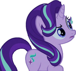 Size: 375x349 | Tagged: safe, artist:movieliker236, edit, edited screencap, imported from derpibooru, screencap, starlight glimmer, pony, unicorn, to where and back again, background removed, cropped, female, mare, not a vector, simple background, solo, white background