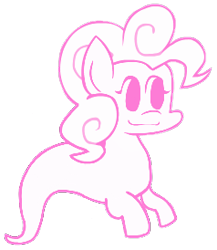 Size: 238x274 | Tagged: safe, artist:rainbrony, edit, editor:pagiepoppie12345, imported from derpibooru, pinkie pie, earth pony, ghost, ghost pony, pony, undead, fanfic:bittersweet, female, funkin' is magic, mare, simple background, smiling, story included, transparent background