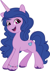 Size: 1403x2000 | Tagged: safe, artist:luckreza8, imported from derpibooru, izzy moonbow, pony, unicorn, .svg available, female, g5, happy, inkscape, simple background, transparent background, vector