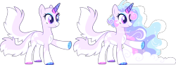 Size: 4919x1806 | Tagged: safe, artist:kurosawakuro, imported from derpibooru, oc, oc only, pony, unicorn, augmented, augmented tail, base used, female, mare, multiple tails, simple background, solo, tail, transparent background, two tails