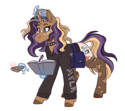 Size: 2800x2500 | Tagged: safe, artist:kikirdcz, imported from derpibooru, oc, oc only, pony, unicorn, book, female, magic, mare, simple background, solo, transparent background