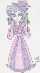 Size: 763x1400 | Tagged: safe, artist:bageloftime, imported from derpibooru, rarity, human, equestria girls, clothes, coronation dress, dress, gown, humanized, hypno eyes, hypnosis, long dress, long skirt, skirt, solo, swirly eyes, traditional art