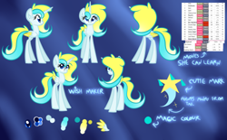 Size: 500x309 | Tagged: safe, artist:princessfaeron, imported from derpibooru, oc, oc only, oc:wish maker, alicorn, pony, ask wish maker, female, mare, reference sheet, solo